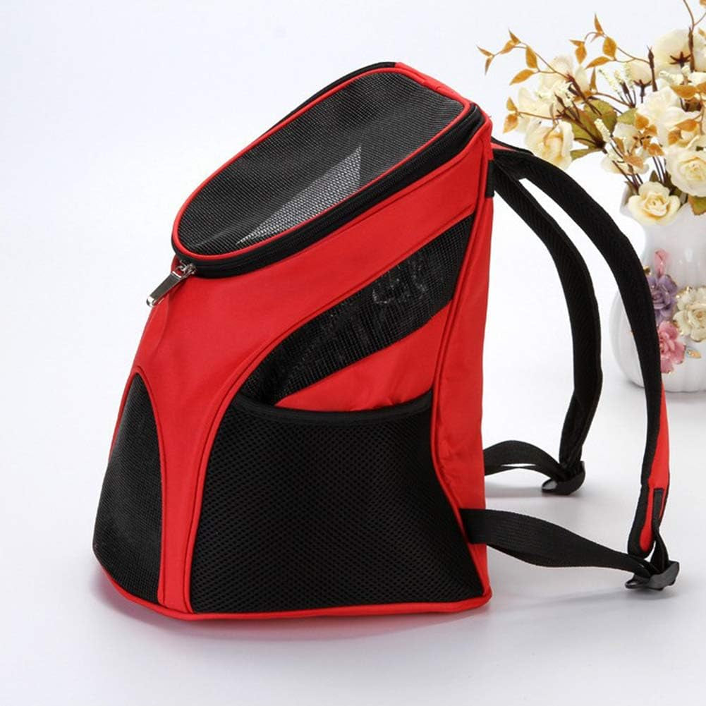 Cute Pet Supplies Pet Favorite Portable Soft Padded Pet Carrier Backpack Dog Cat Breathable Travel Mesh Bag for Pet Black