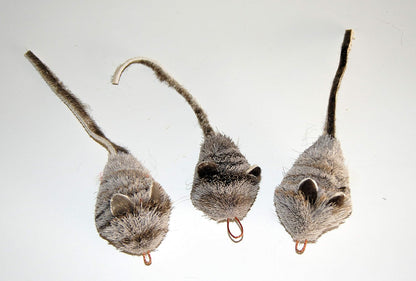 Versatile Fun Rat Pack: 3 Mice Refill Attachments for Wildcat & Popular Bird Catcher Wands