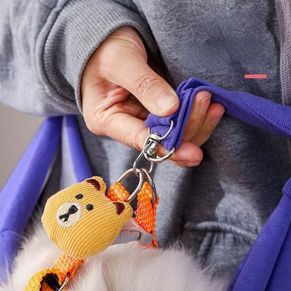 Small Dog Carrier Bag Pet Out Crossbody Shoulder Bag Outdoor Travel Portable Cat Puppy Sling Bag for Small Dog Pet Supplies