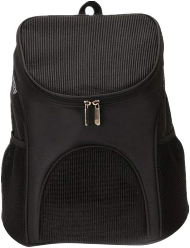 Cute Pet Supplies Pet Favorite Portable Soft Padded Pet Carrier Backpack Dog Cat Breathable Travel Mesh Bag for Pet Black