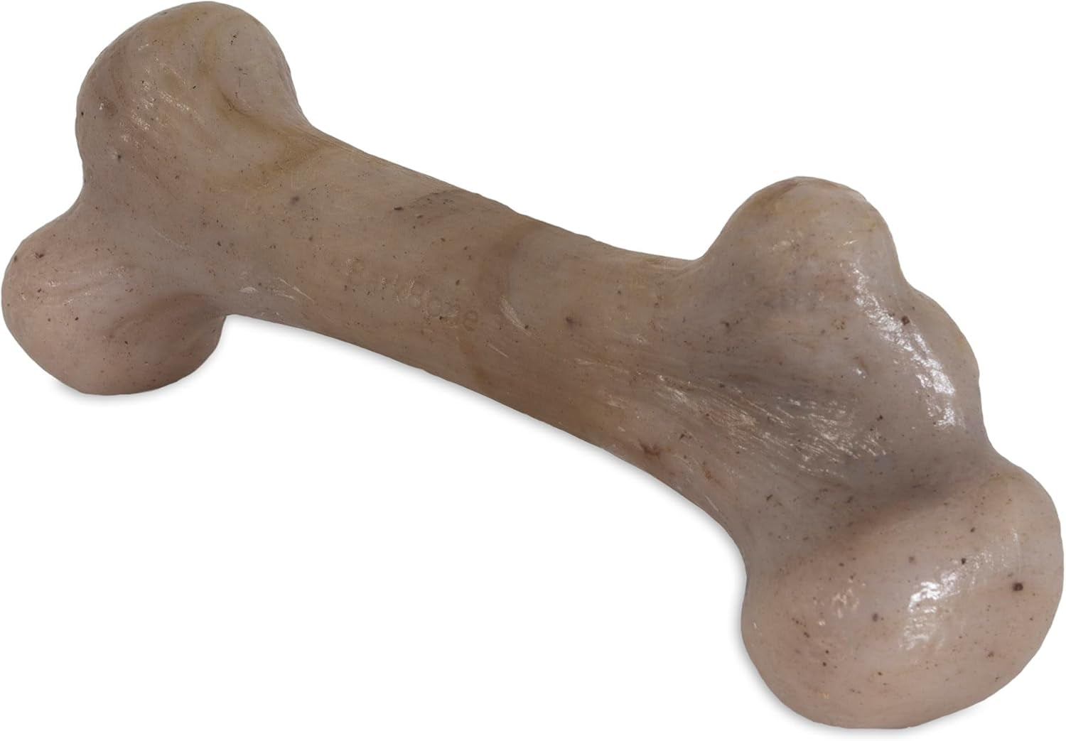 Dinosaur Barkbone - Indestructible Nylon Dog Bone for Aggressive Chewers - Yummy Bacon Flavor - 8.5