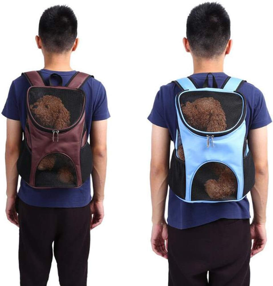 Cute Pet Supplies Pet Favorite Portable Soft Padded Pet Carrier Backpack Dog Cat Breathable Travel Mesh Bag for Pet Black