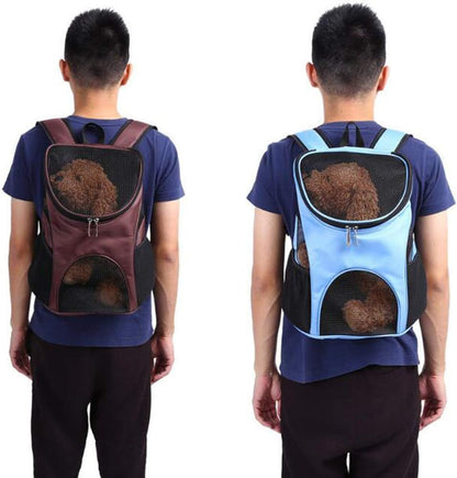 Cute Pet Supplies Pet Favorite Portable Soft Padded Pet Carrier Backpack Dog Cat Breathable Travel Mesh Bag for Pet Black