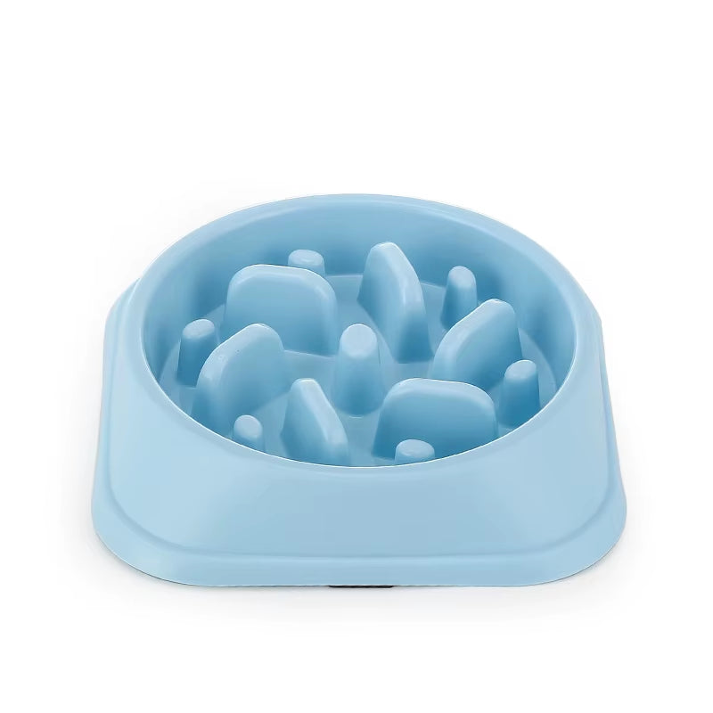 Pet Dog Slow Feeder Bowl Non Slip Puzzle Bowl Anti-Gulping Pet Slower Food Feeding Dishes Dog Bowl for Medium Small Dogs Puppy