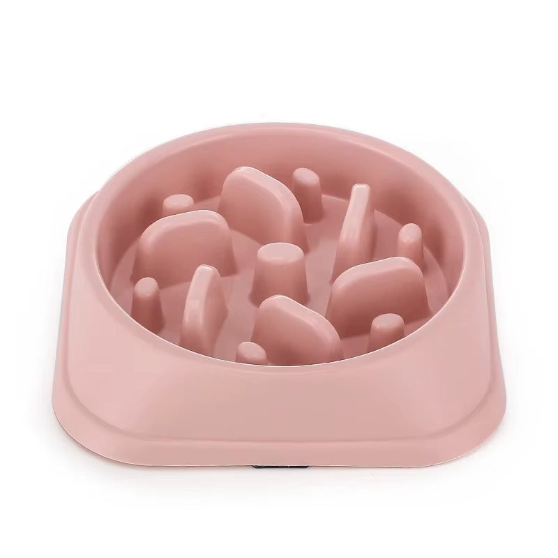 Pet Dog Slow Feeder Bowl Non Slip Puzzle Bowl Anti-Gulping Pet Slower Food Feeding Dishes Dog Bowl for Medium Small Dogs Puppy