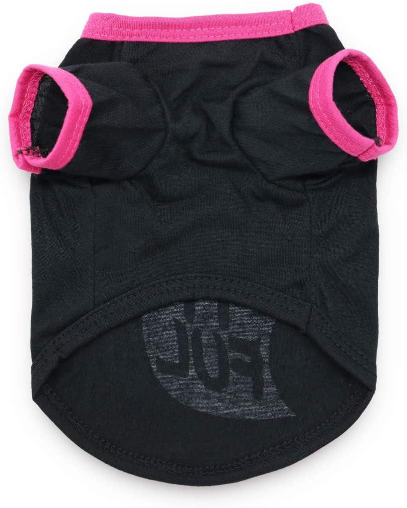 Halloween Shirt for Small Dogs - Cute Ghost Skeleton Pattern Dog Shirts for Girls