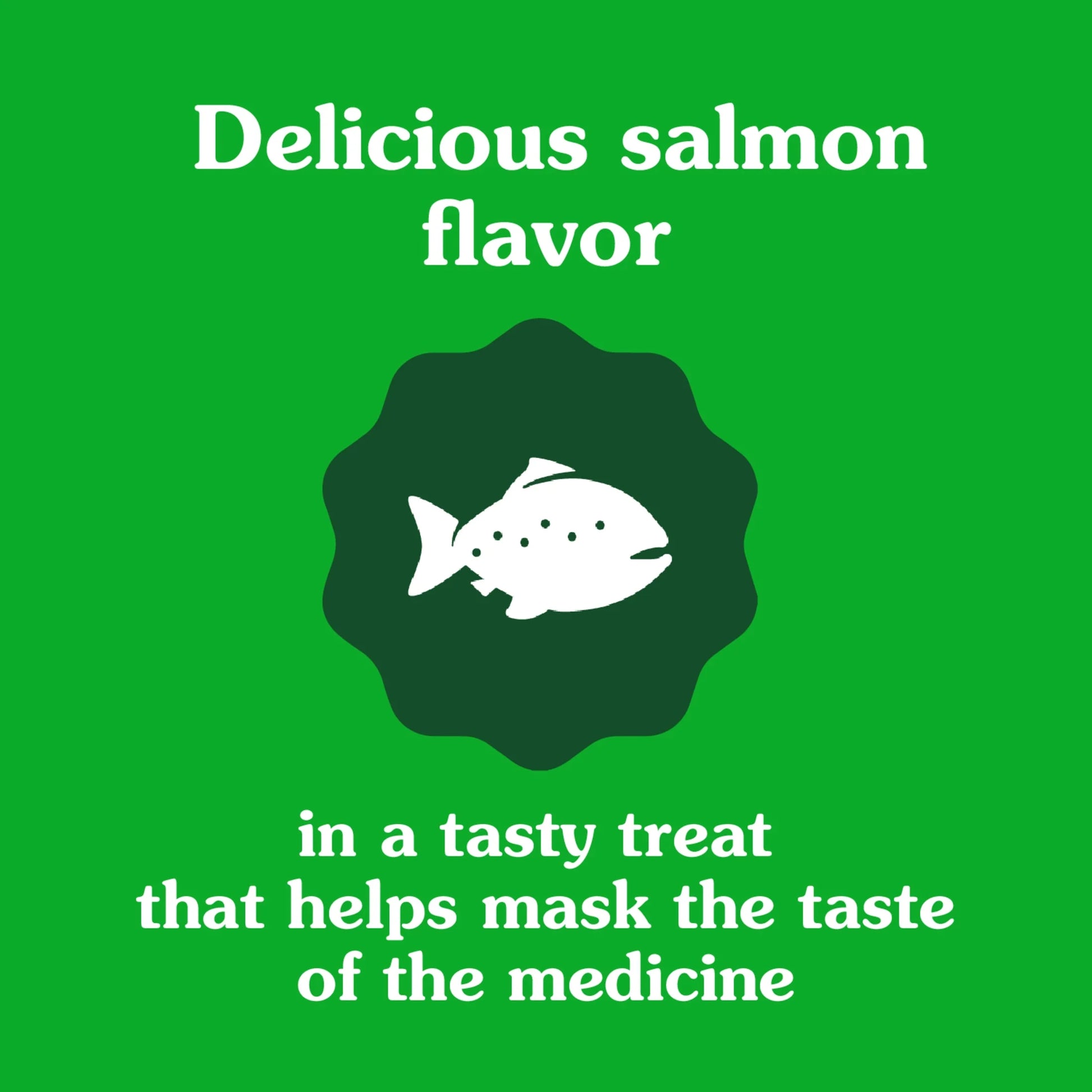 Feline  Pill Pockets Natural Cat Treats, Salmon Flavor, 1.6 Oz. Pack (45 Treats)