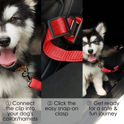 1Pc Pet Dog Cat Car Seat Belt Adjustable Harness Seatbelt for Small Medium Dogs Travel Pet Supplies