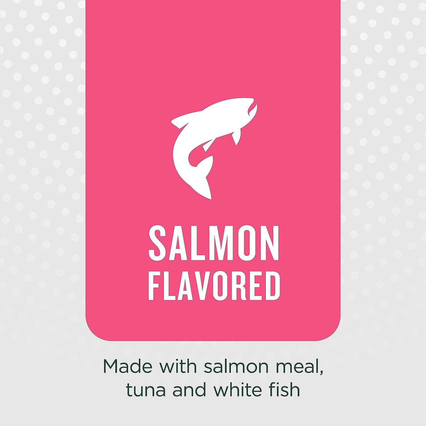 Dental Treats for Cats, Salmon Flavored Treats for Cats, Freshens Breath and Controls Tartar, 2.5Oz