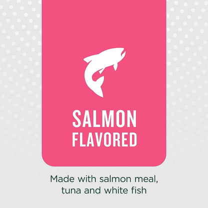 Dental Treats for Cats, Salmon Flavored Treats for Cats, Freshens Breath and Controls Tartar, 2.5Oz