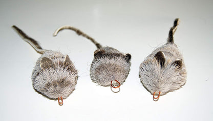 Versatile Fun Rat Pack: 3 Mice Refill Attachments for Wildcat & Popular Bird Catcher Wands