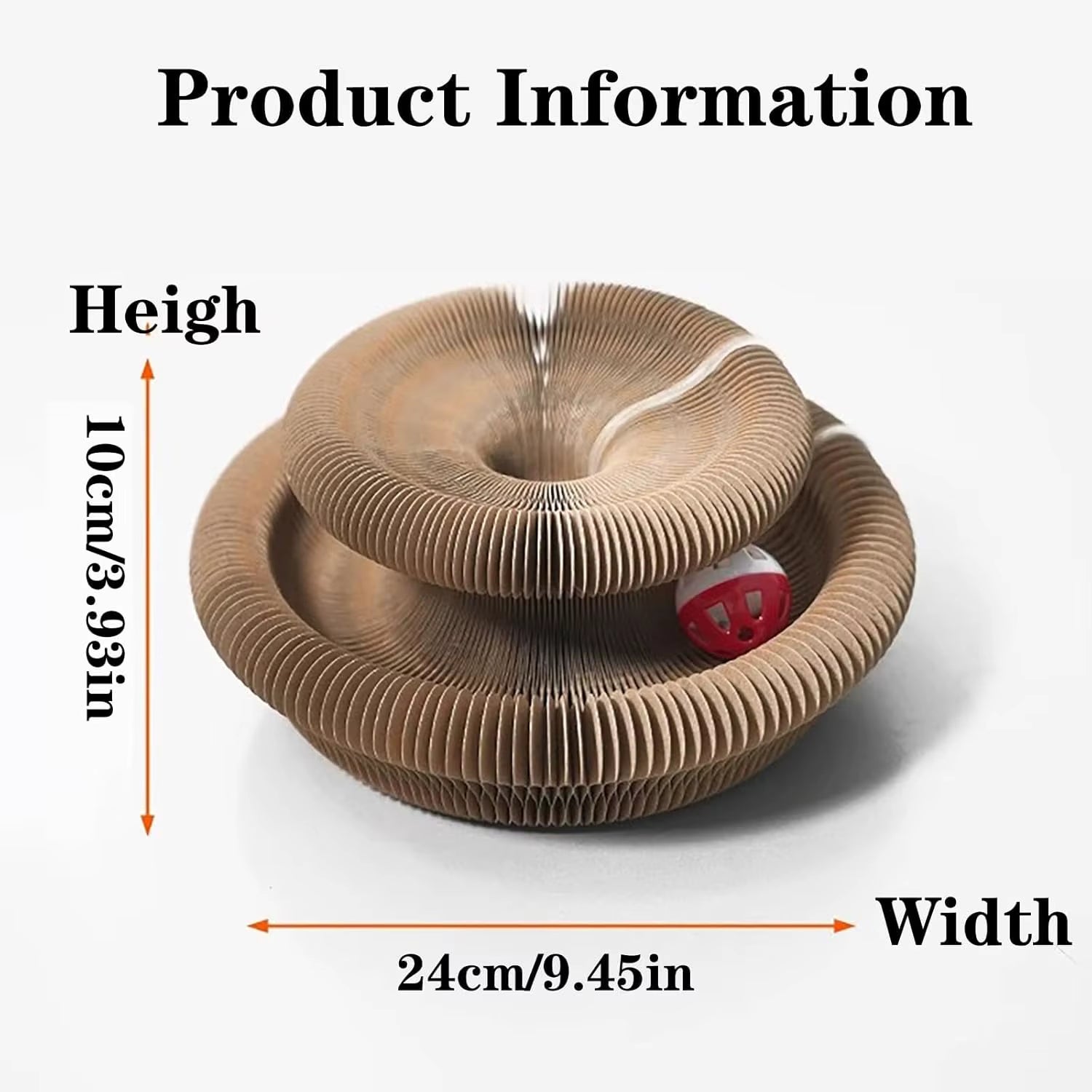 Kitty Kurlz Cat Toy, Marlene Kitty Kurlz, Kitty Curls Cat Toy, Magic Organ Cat Scratching Board Toy, Interactive Cat Ball Toy