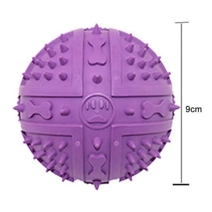 Dog Squeaky Toys for Aggressive Chewers Large Breed Balls Interactive Dog Ball Toy, Pet Training, High Toughness Wear