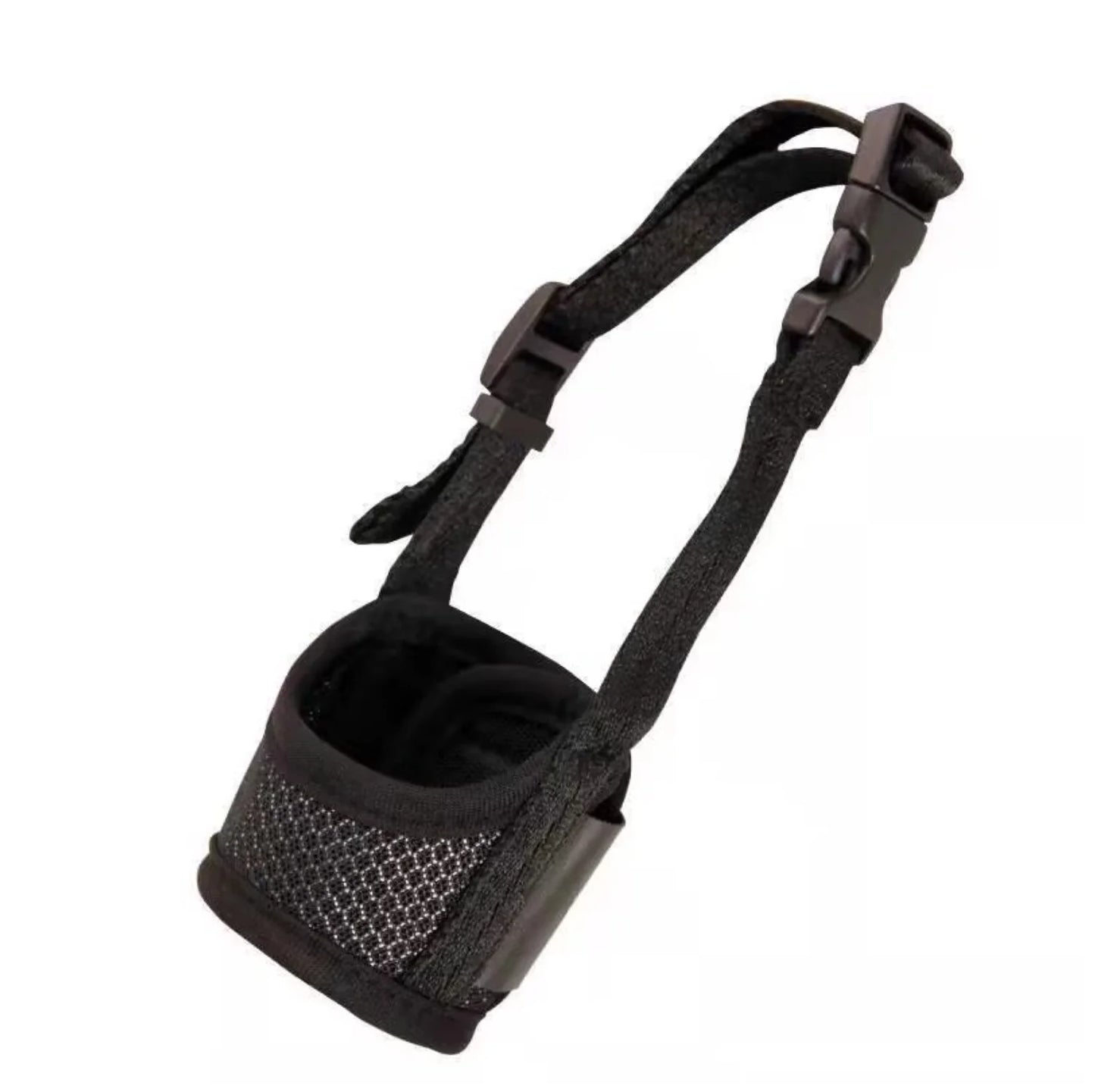 Breathable Mesh Dog Muzzle - Anti-Biting & Adjustable for Safety