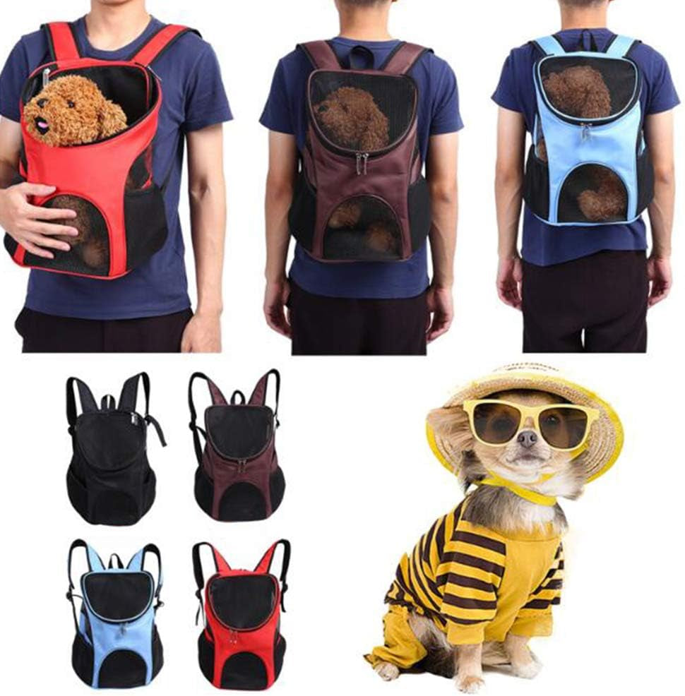 Cute Pet Supplies Pet Favorite Portable Soft Padded Pet Carrier Backpack Dog Cat Breathable Travel Mesh Bag for Pet Black