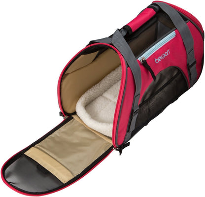 Coastal Pet Bergan Comfort Carrier - Safe, Comfortable Dog & Cat Travel Carri...