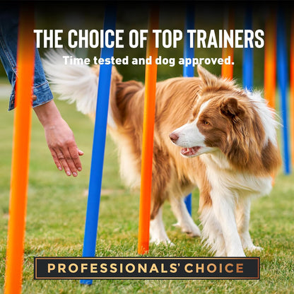 Tricky Trainers Soft & Chewy Dog Training Treats 5 Oz. Bag, Cheddar Flavor, Low Calorie Behavior Aid with 130 Treats